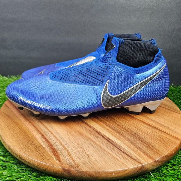Nike Phantom VSN Vision Elite DF FG ACC Soccer Cleats Blue Size 10 AO3262-400 main image 10